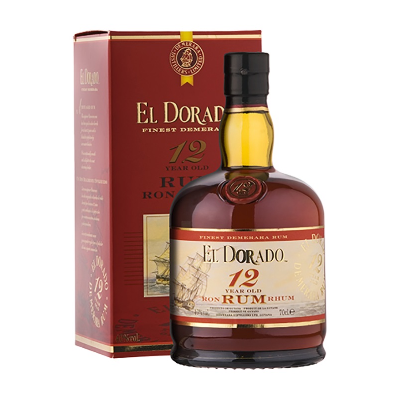 El Dorado Rum 12y, Guyana 40%