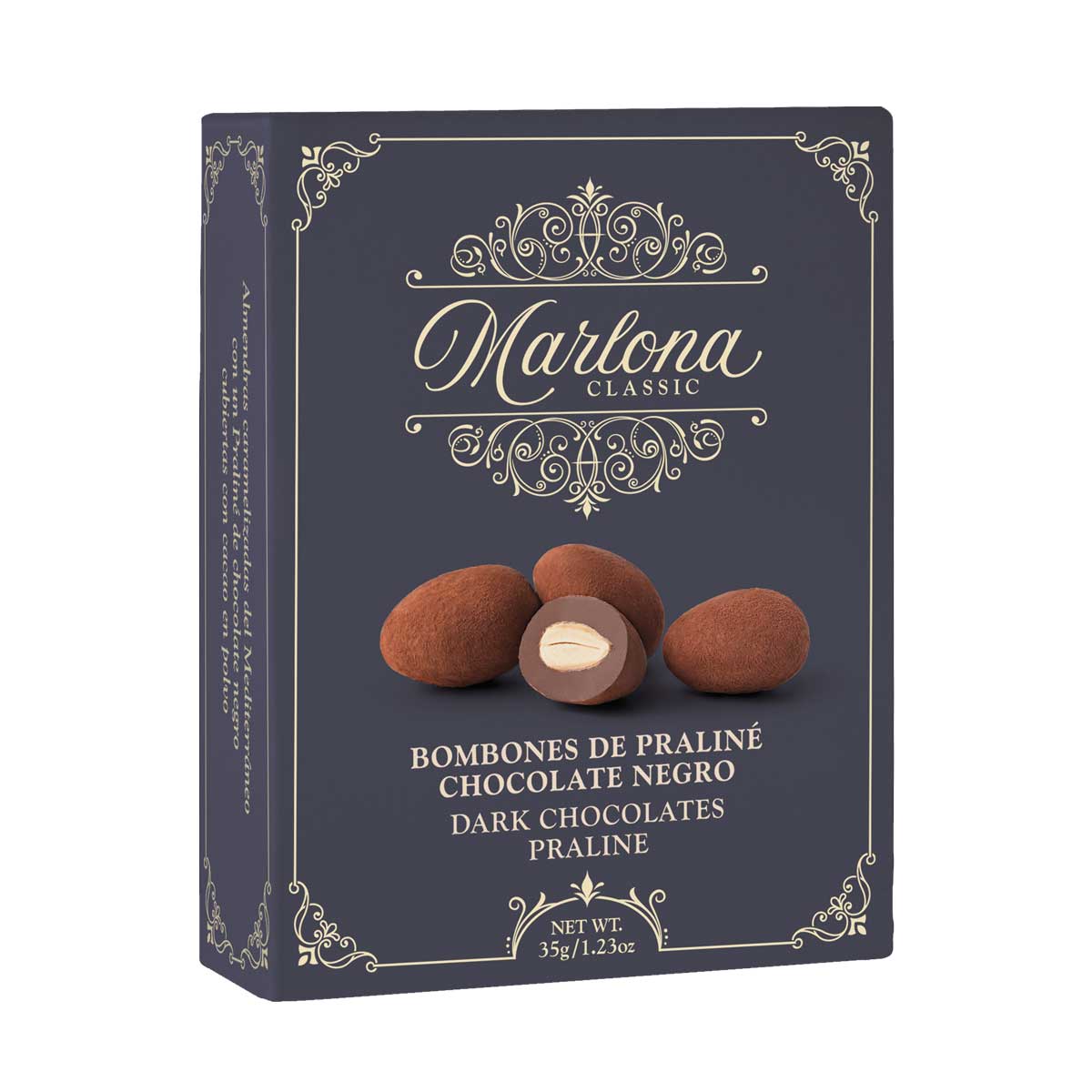 MARLONA CLASSIC - Marlonas Mandel - zartbitter Schokolade 35g