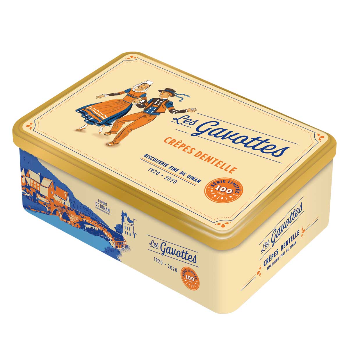 MAISON GAVOTTES - Crêpes Dentelles 200g (Metalldose)