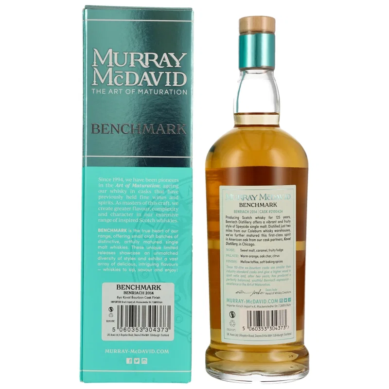 Benriach 2014/2023 - 8 y.o. - #2100424 - Murray McDavid