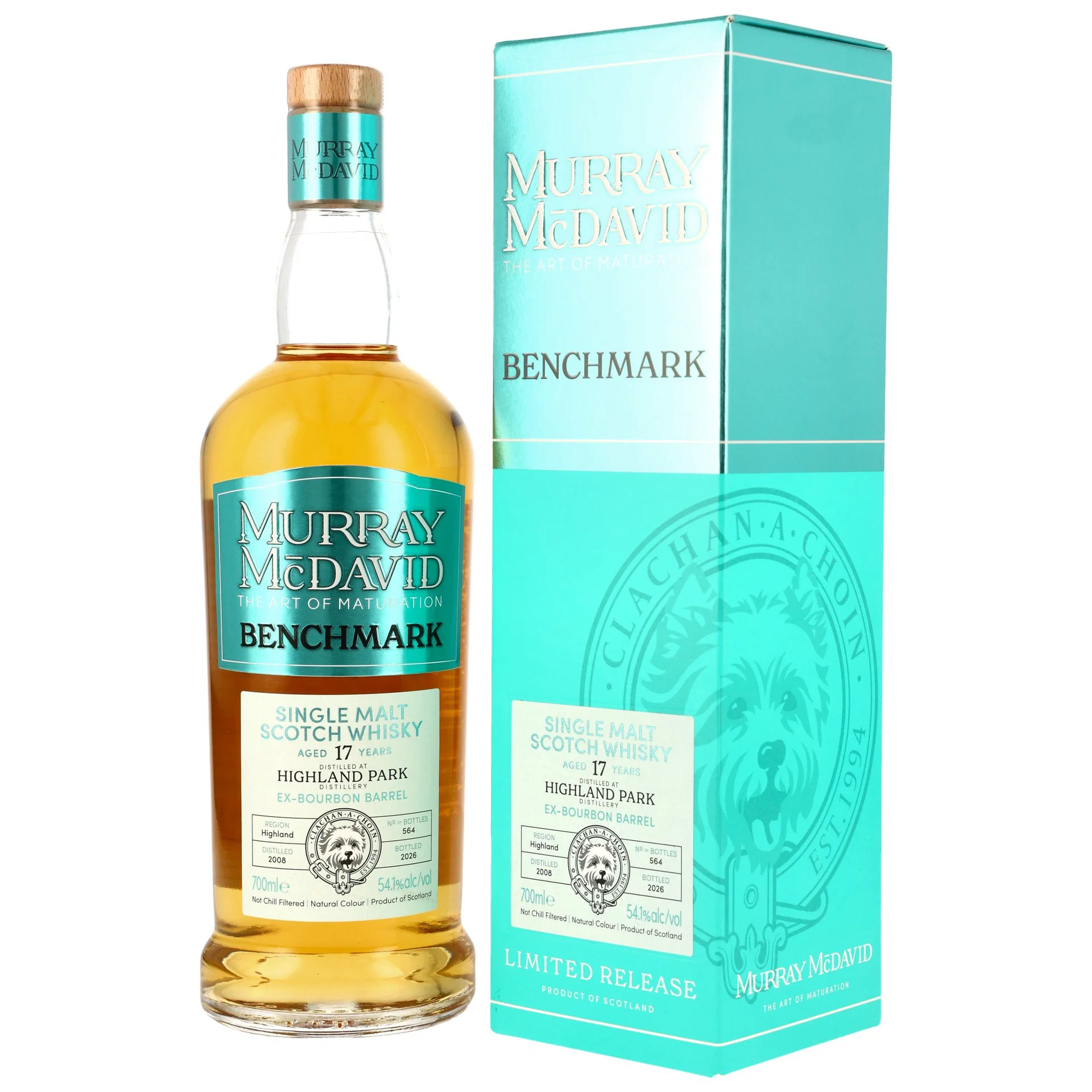 Highland Park 2008/2026 - 17 y.o. - Bourbon Barrel - Murray McDavid