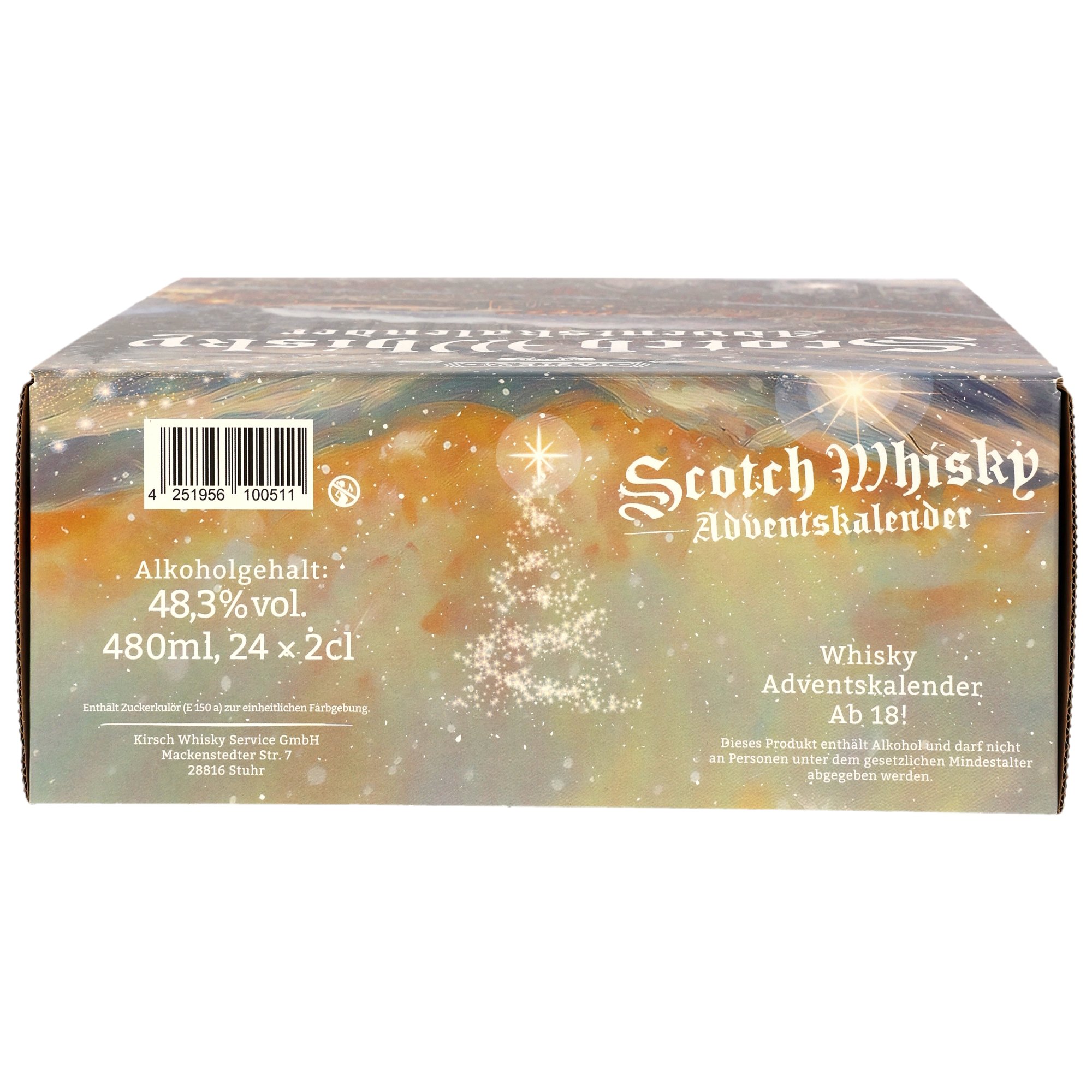 Adventskalender - SCOTCH WHISKY 24 x 0,02l - 48,3%
