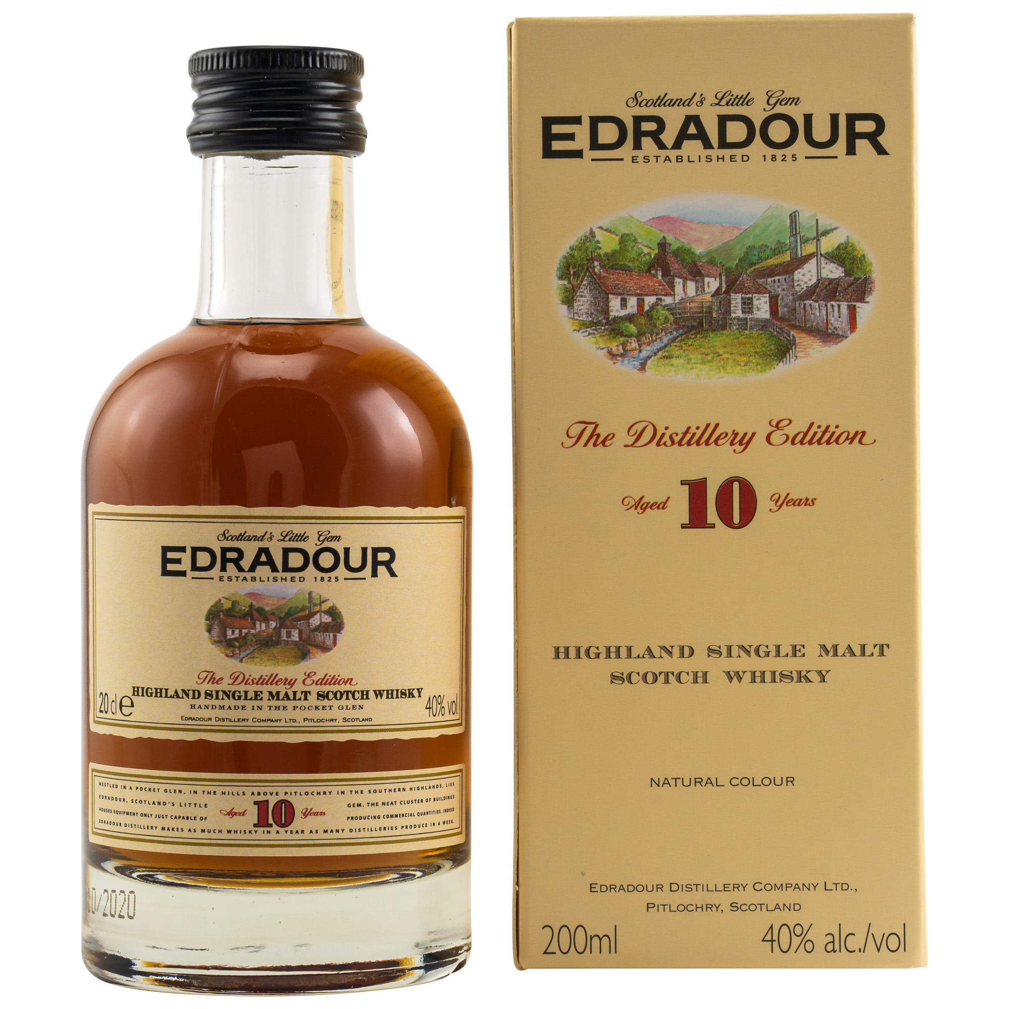 Edradour 10 y.o. 40% - 200ml.