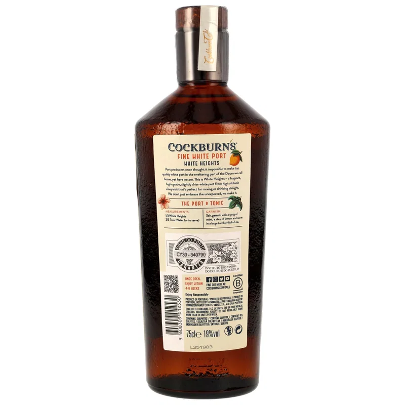 Cockburns White Heights Port 19%