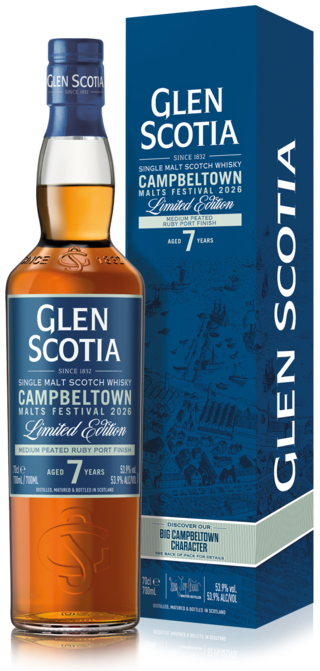 Glen Scotia 7 years Campbeltown Malts Festival 2026 53,9%
