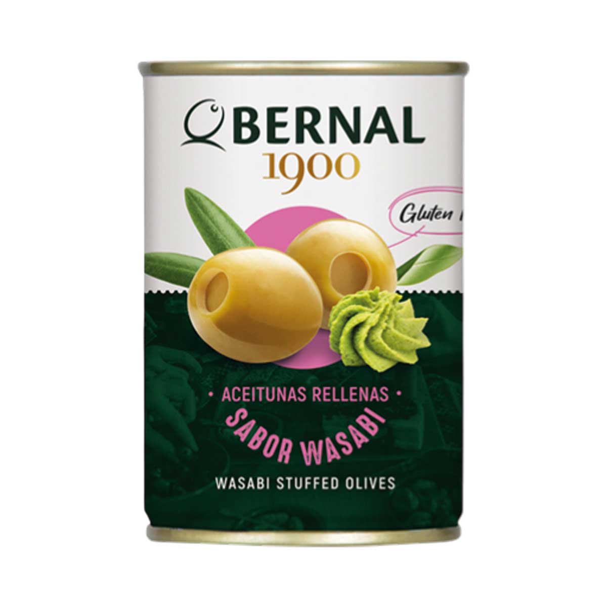 BERNAL - Oliven - Wasabipaste 292g, Dose