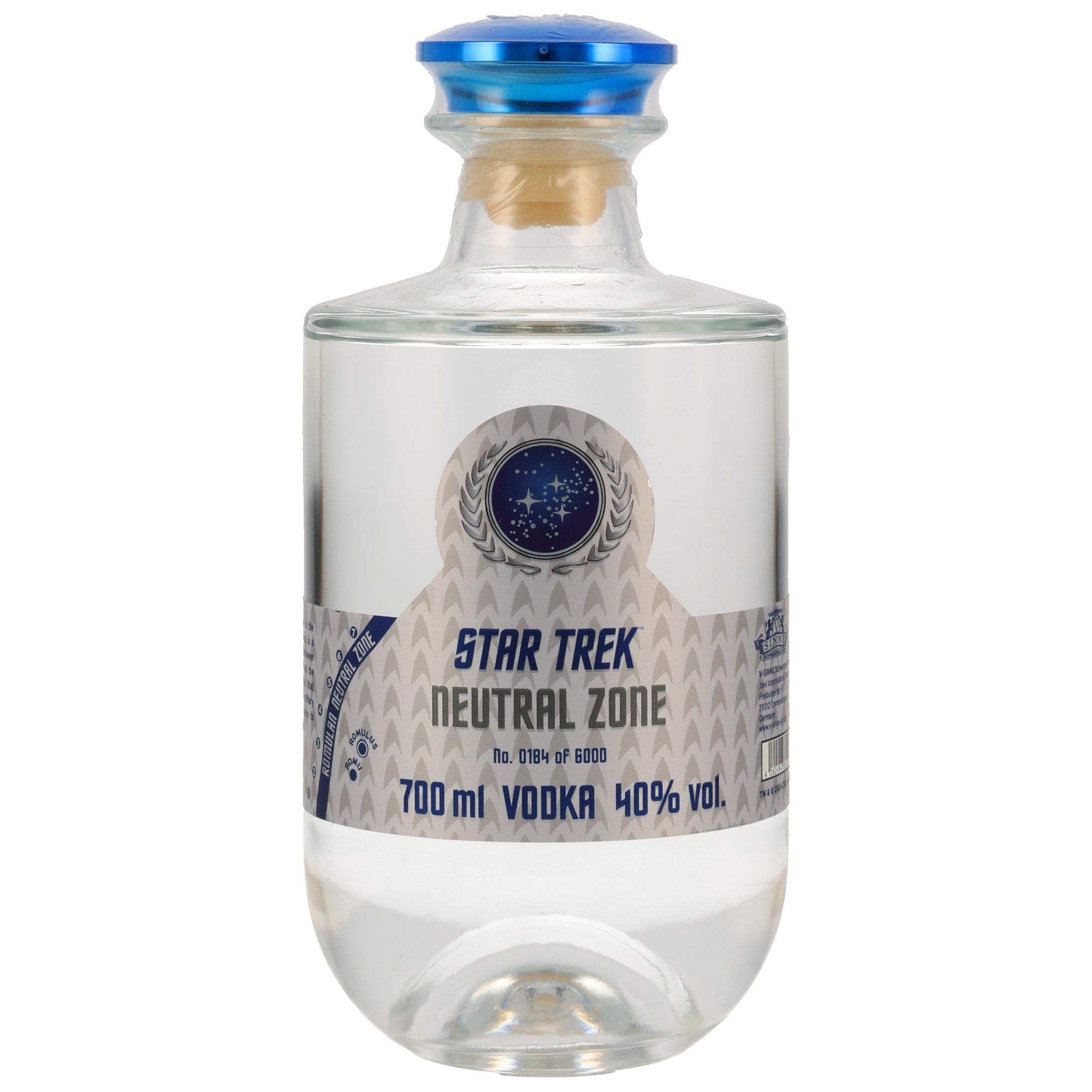 Star Trek Neutral Zone Vodka 40%