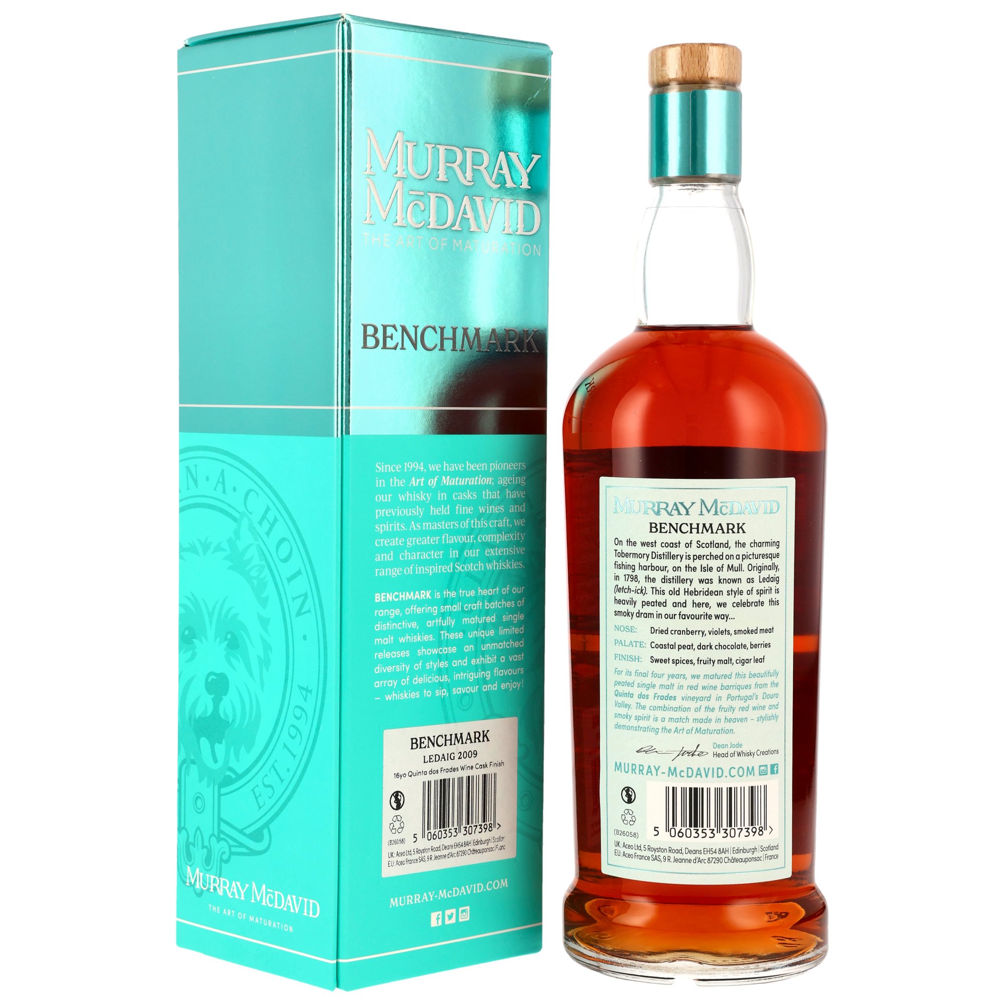 Ledaig 2009/2026 - 16 y.o. - Quinta Dos Frades Wine Cask Finish - Murray McDavid 57,5%