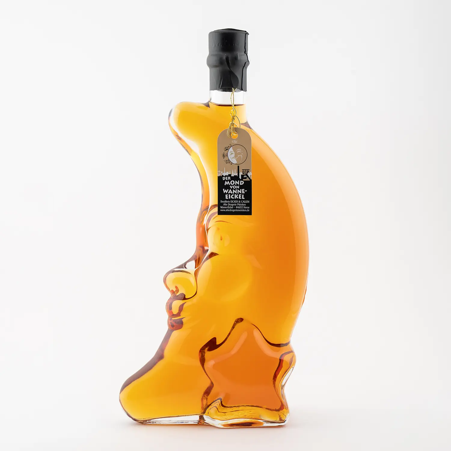 Mond von Wanne-Eickel in Mondflasche 0,2l.