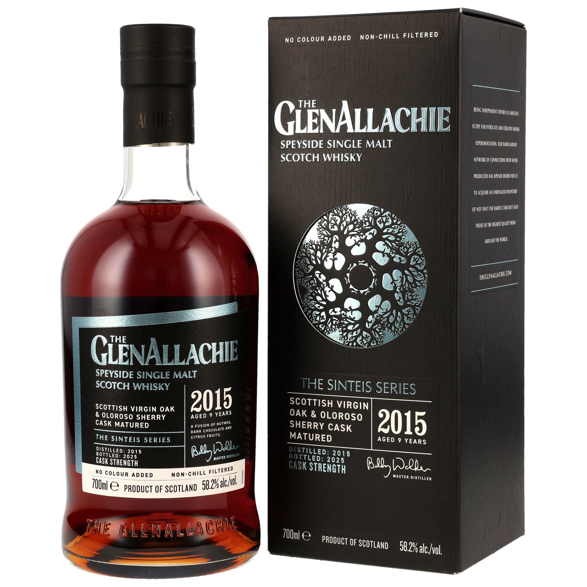 GlenAllachie 2015/2025 Sinteis Series Part II - Scottish Virgin Oak & Oloroso Cask 58,2%