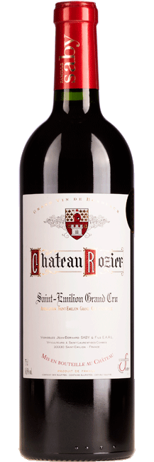 Château Rozier 2019 - Saint Emilion Grand Cru