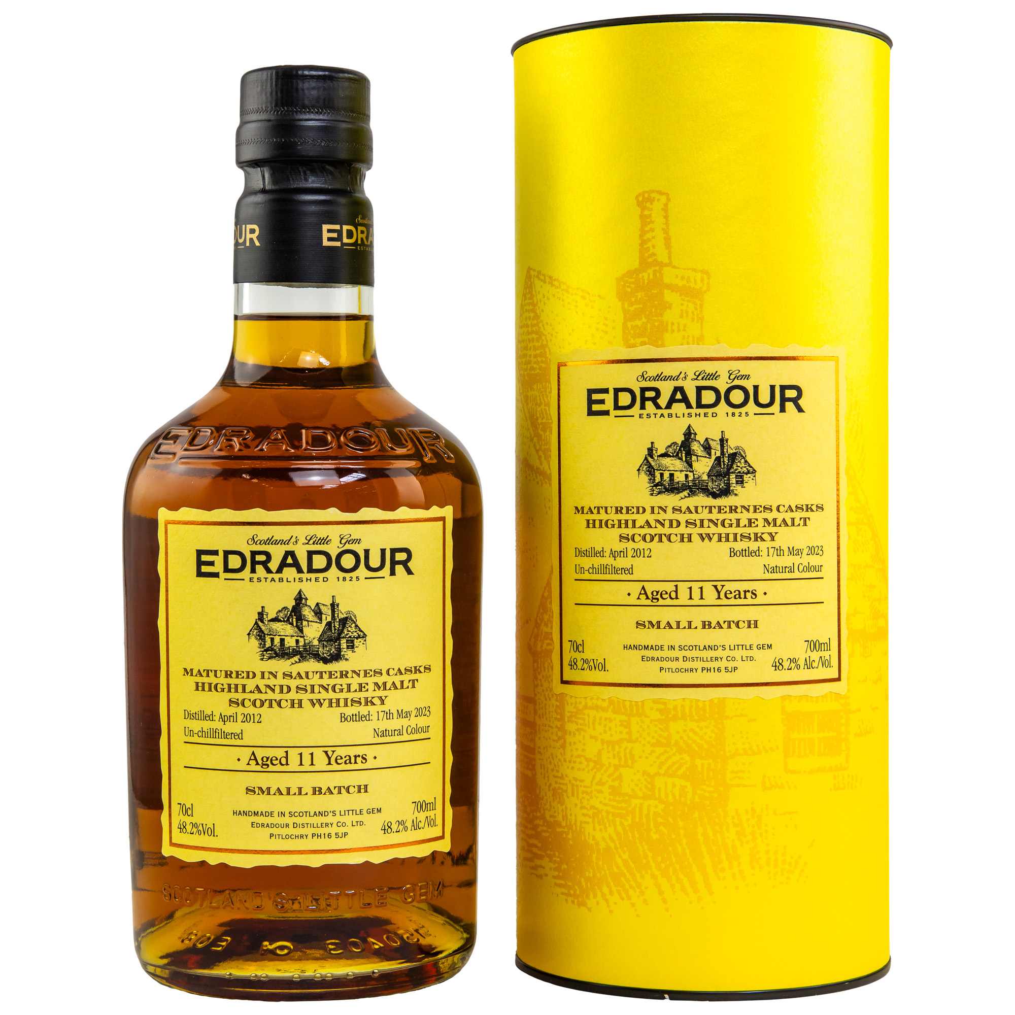Edradour 2016/2026 - 10 y.o. - 1st Fill Sauternes Casks - Small Batch 46%