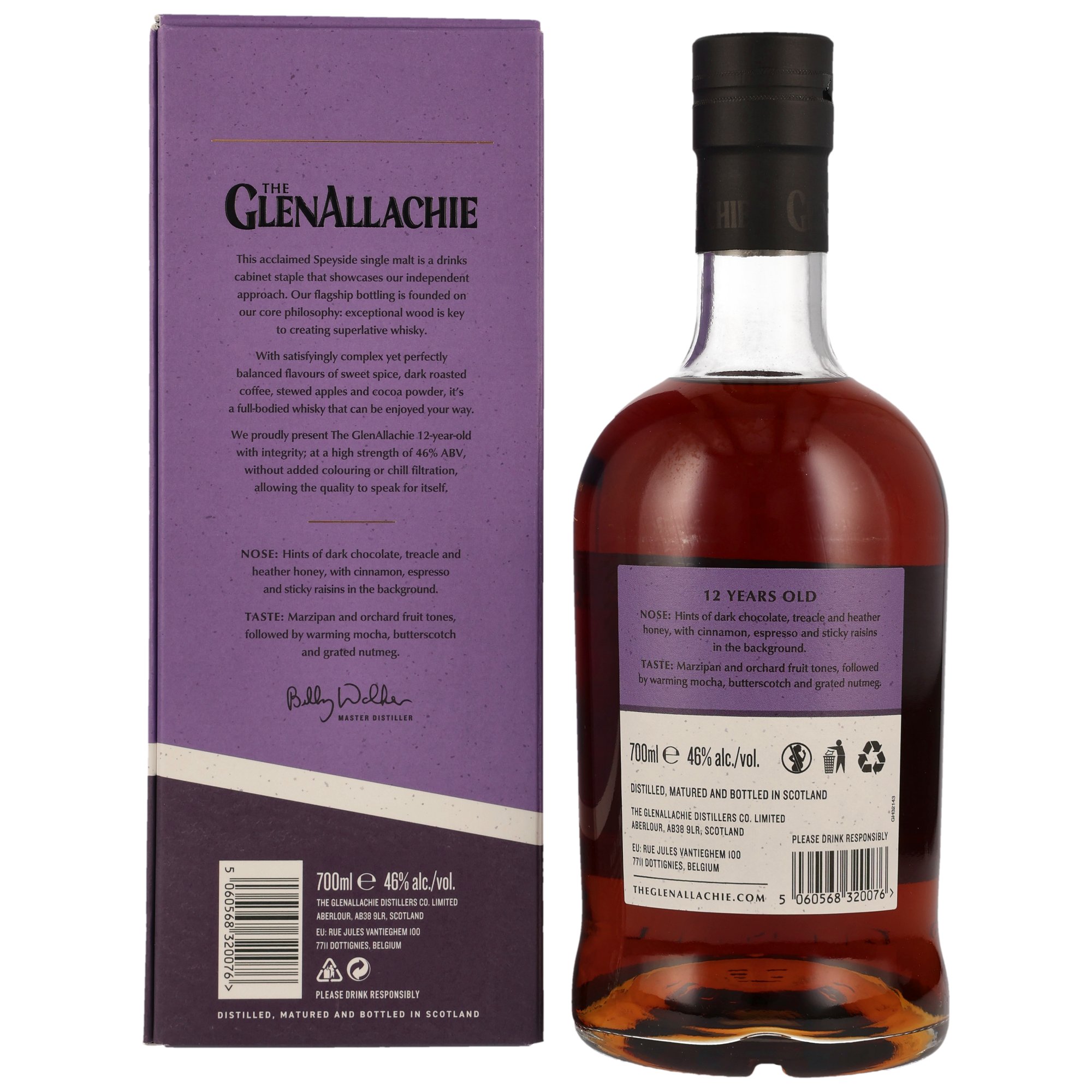 GlenAllachie 12 y.o. - Speyside 46%