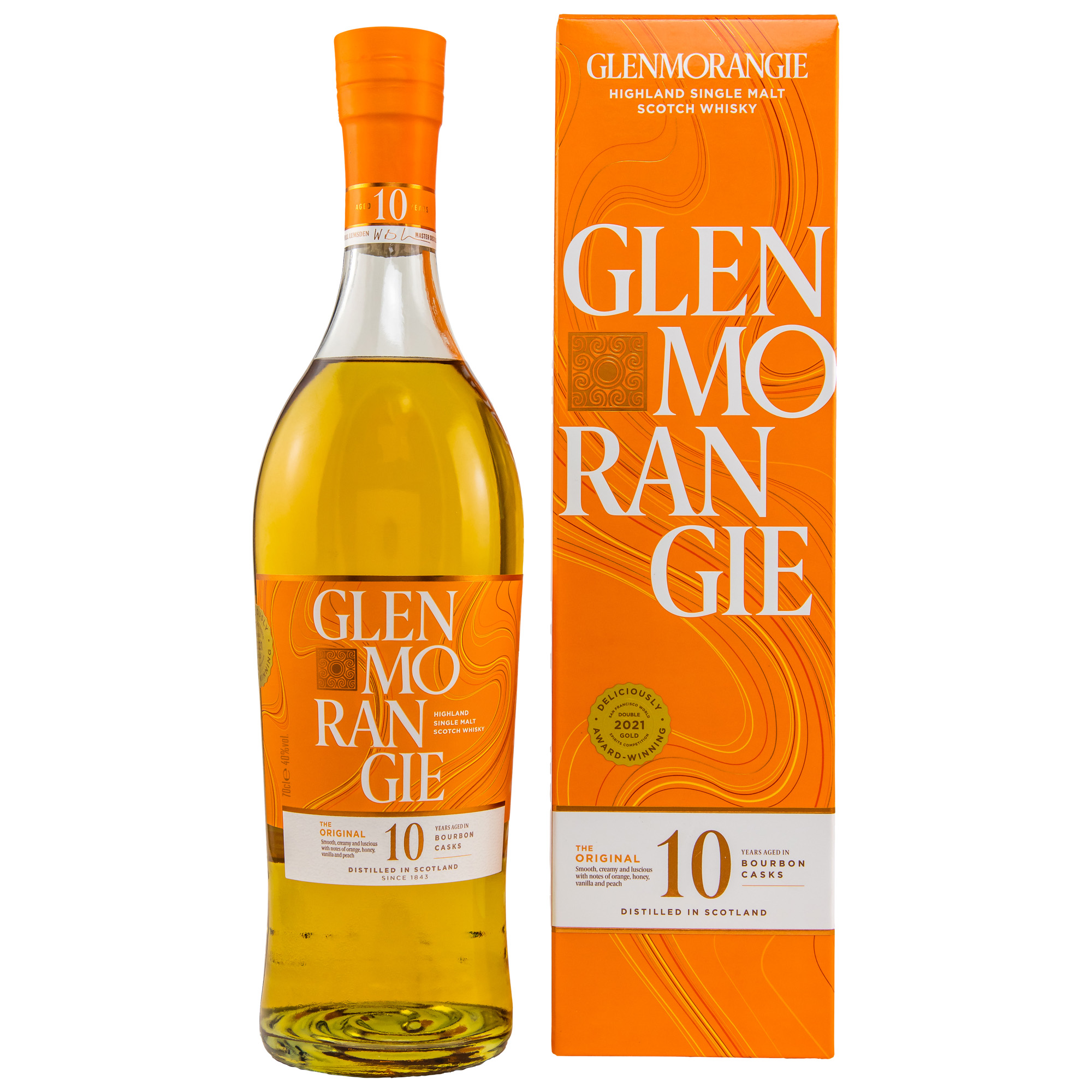 Glenmorangie 10 y. Nothern Highland 40%