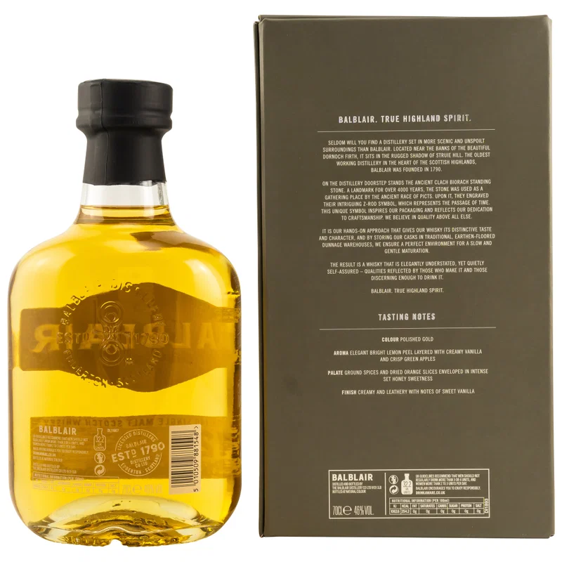 Balblair 12 y.o. 46%