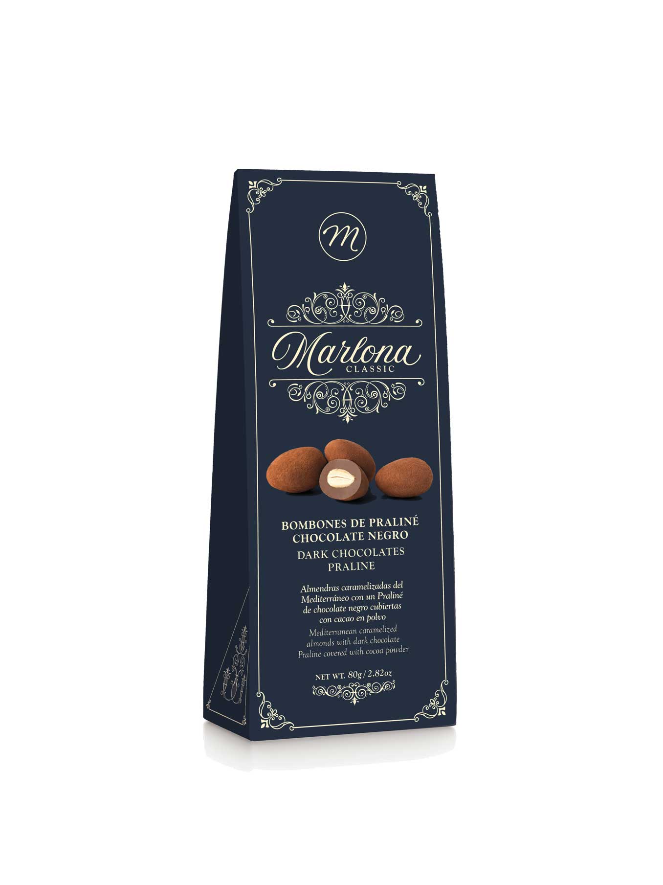 MARLONA CLASSIC - Marlonas Mandel - Zartbitter 80g