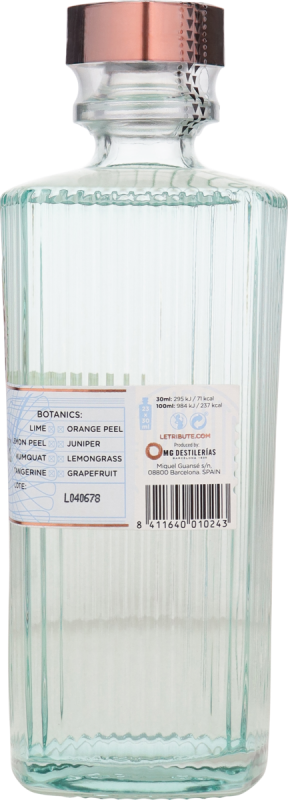 Le Tribute Gin - aus Spanien 43% 0.7l