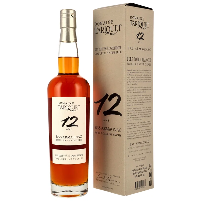 Tariquet Armagnac Folle Blanche 12 y.o. 48,2%