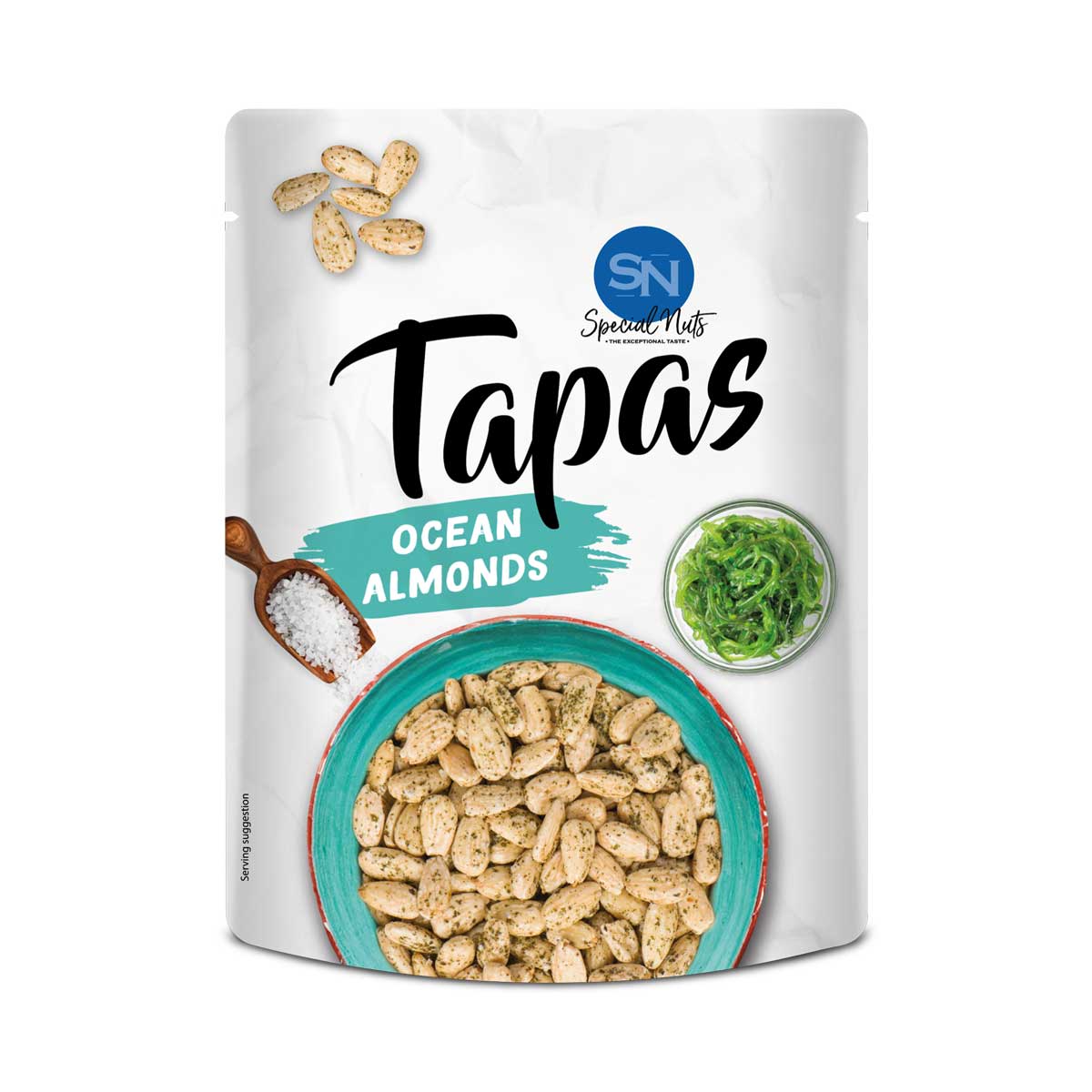 TAPAS - Mandeln mit Kräutern & Meersalz 130g