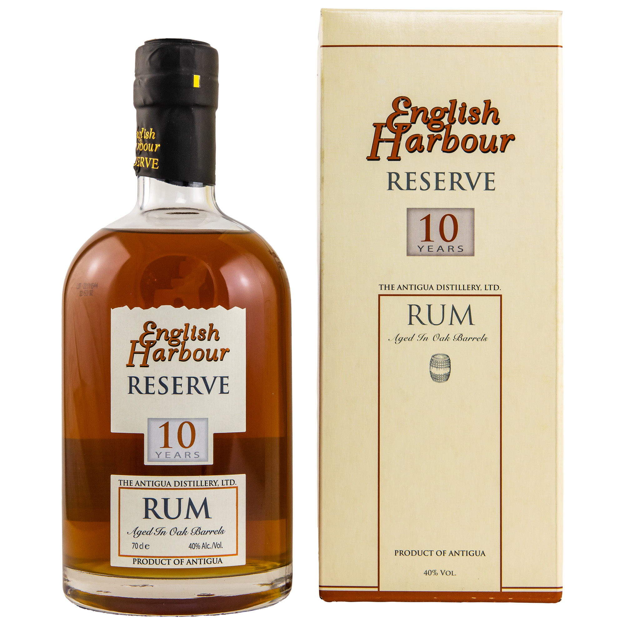 English Harbour Rhum - Reserve 10 y.o. 40%