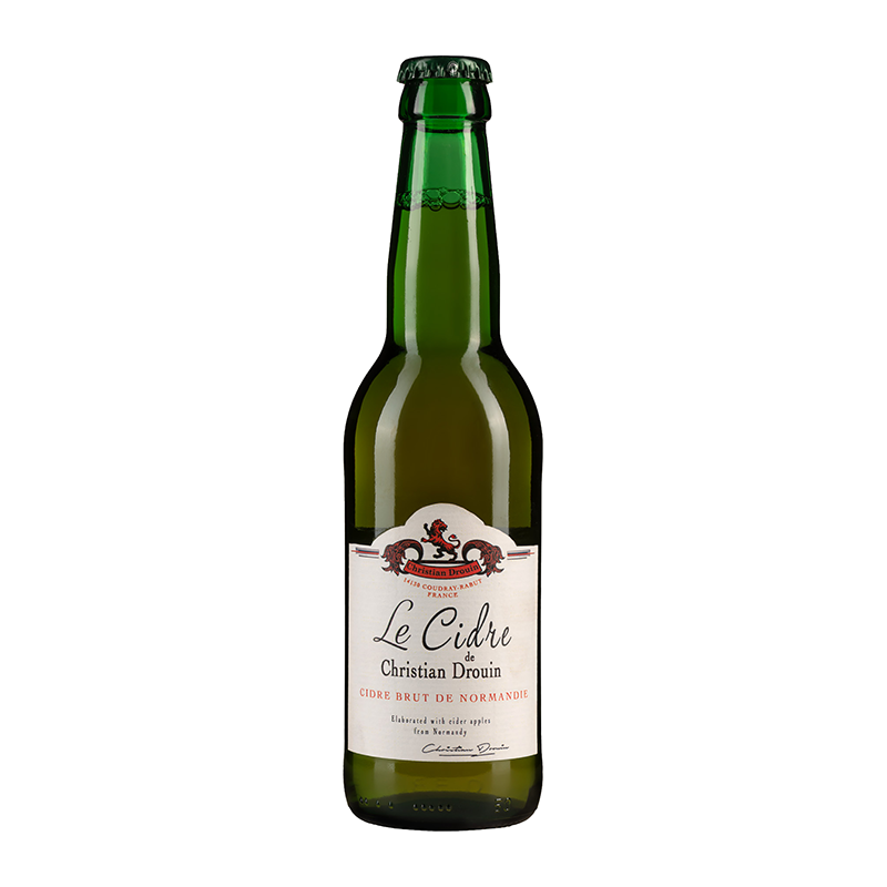 Cidre Bouche Brut de Normandie - Christian Drouin 4,5% - 0,33l.