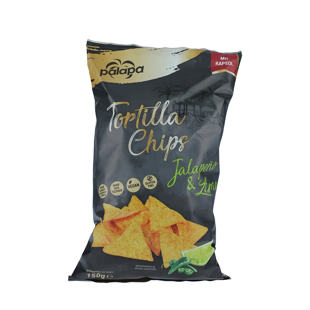 Palapa Tortilla Chips Jalapeno & Limette 150g
