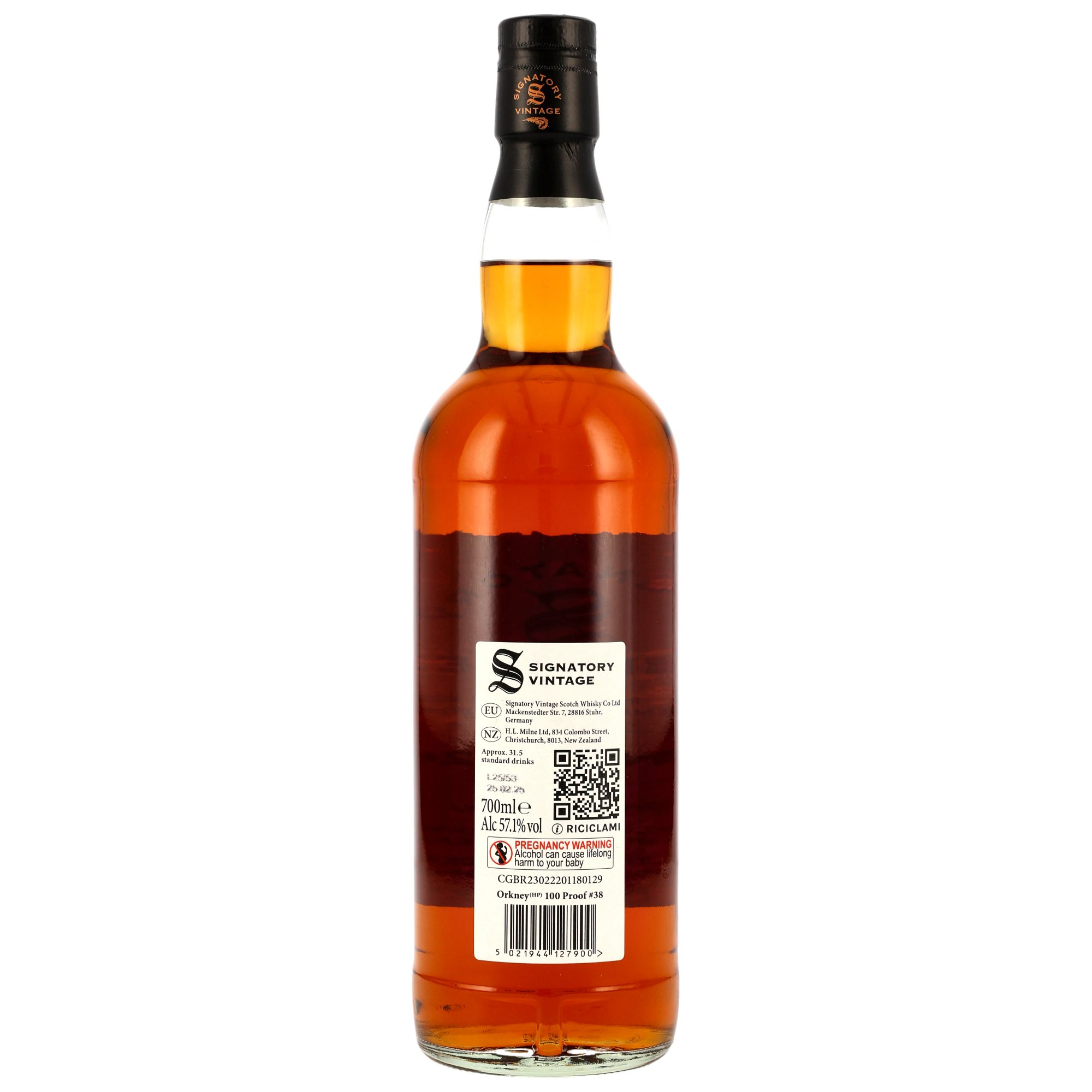 Secret Orkney (HP) 2010/2025 - 14 y.o. - Signatory 100 PROOF Edition #38 57,1%