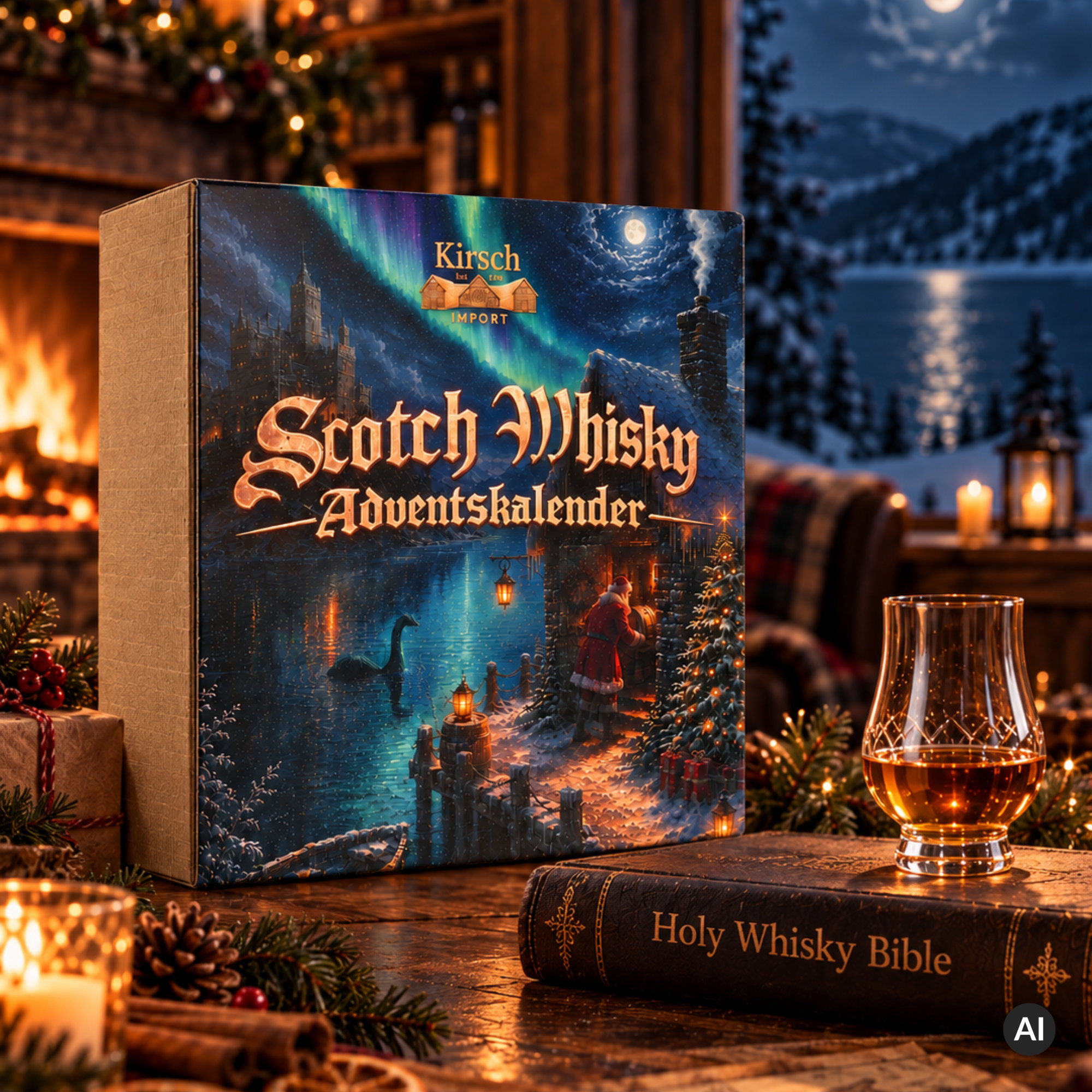 Adventskalender - Scotch - 24 x 0,02l (2026) - mit Begleitheft