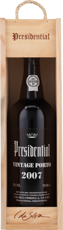 Presidential Porto 2007 Vintage Portwein in Holzkiste 0,75l.