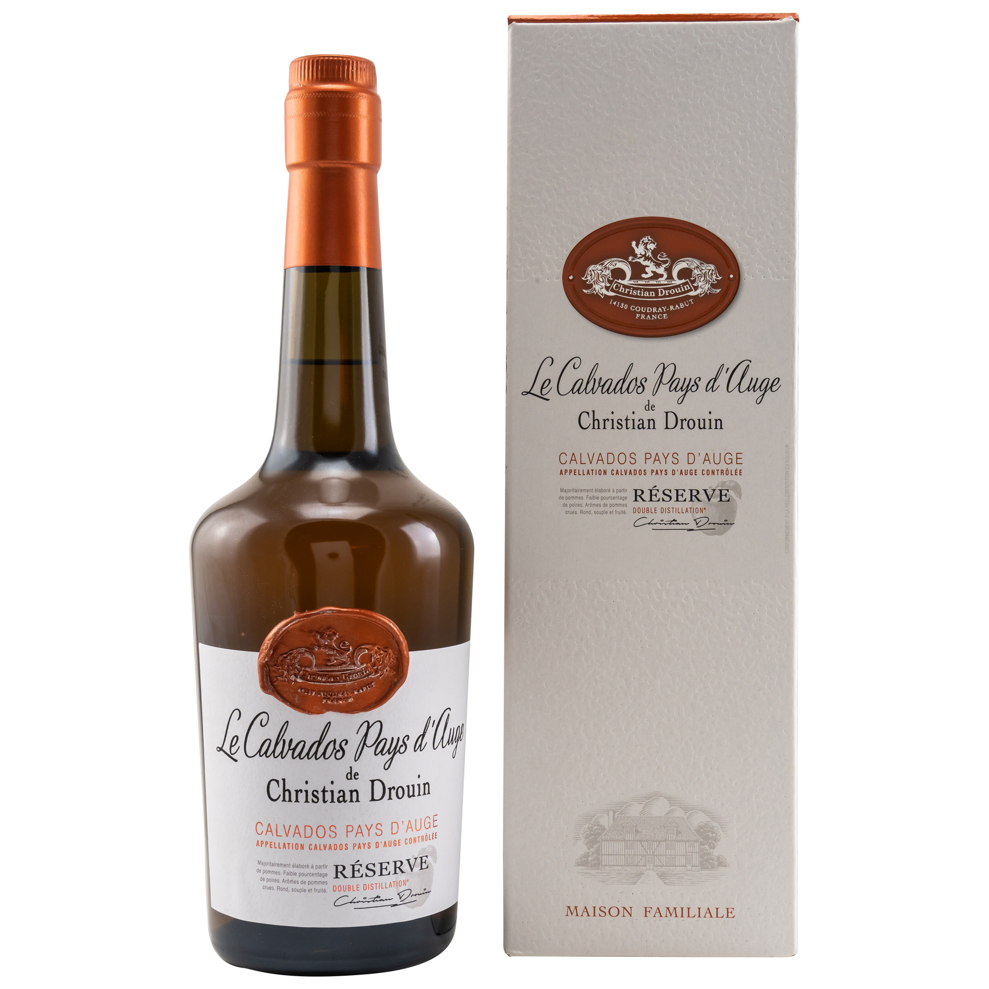 Christian Drouin Reserve Calvados Pays d'Auge - 40%