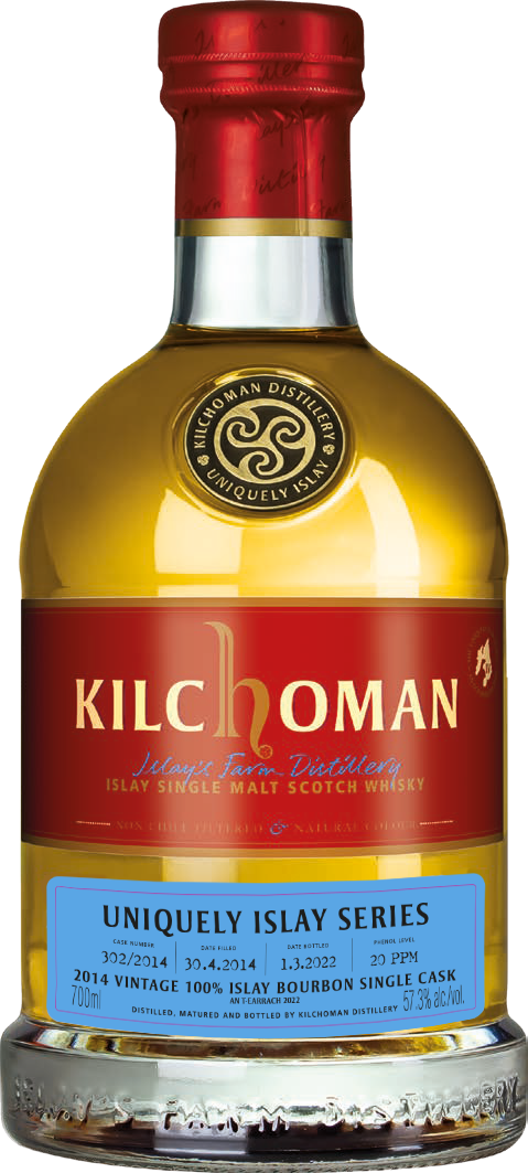 Kilchoman Uniquely Islay An Samhradh 2014 · Bourbon Cask 57,3%