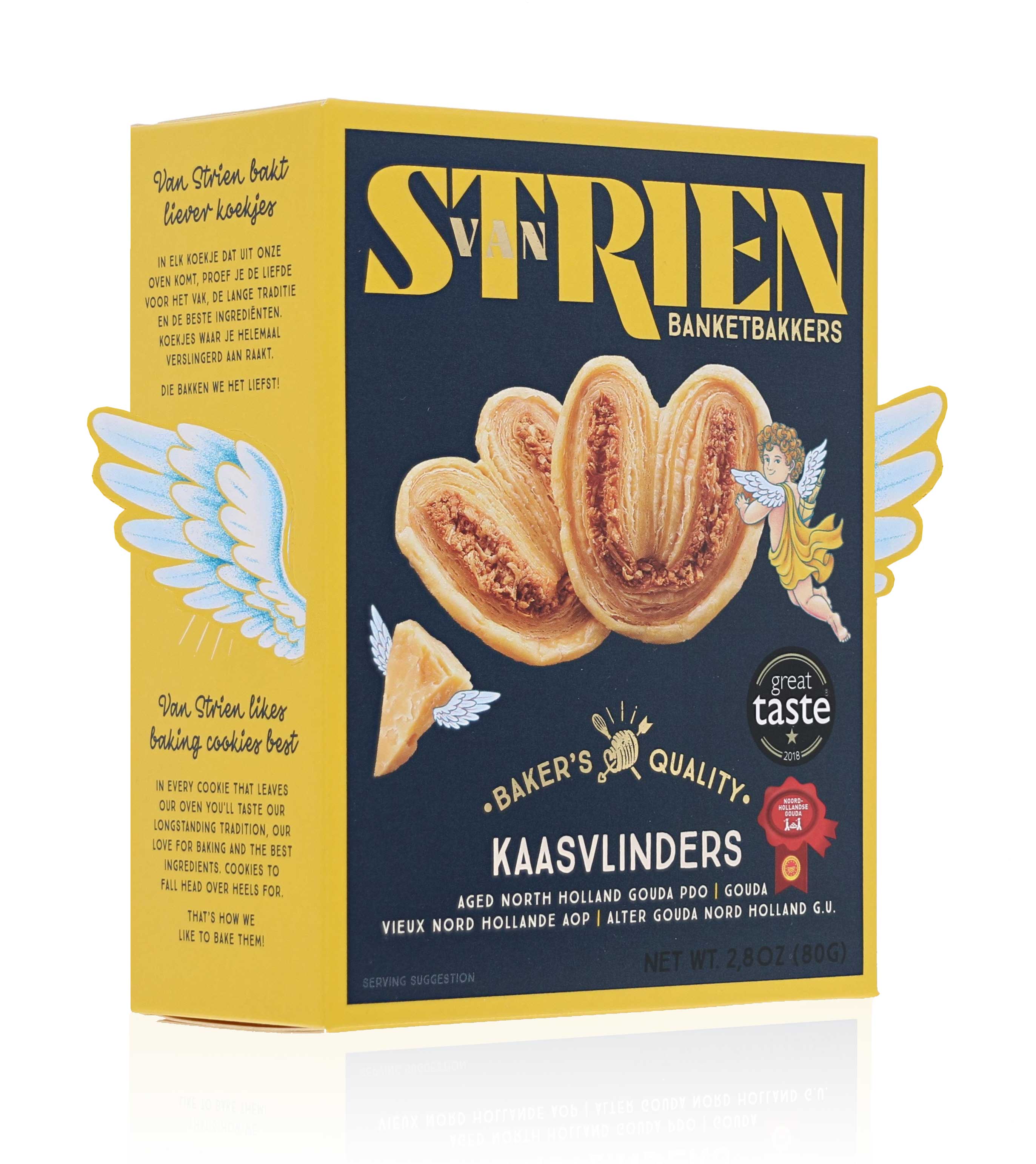 Strien Butteröhrchen - Kaasvlinders - 80g. Engel