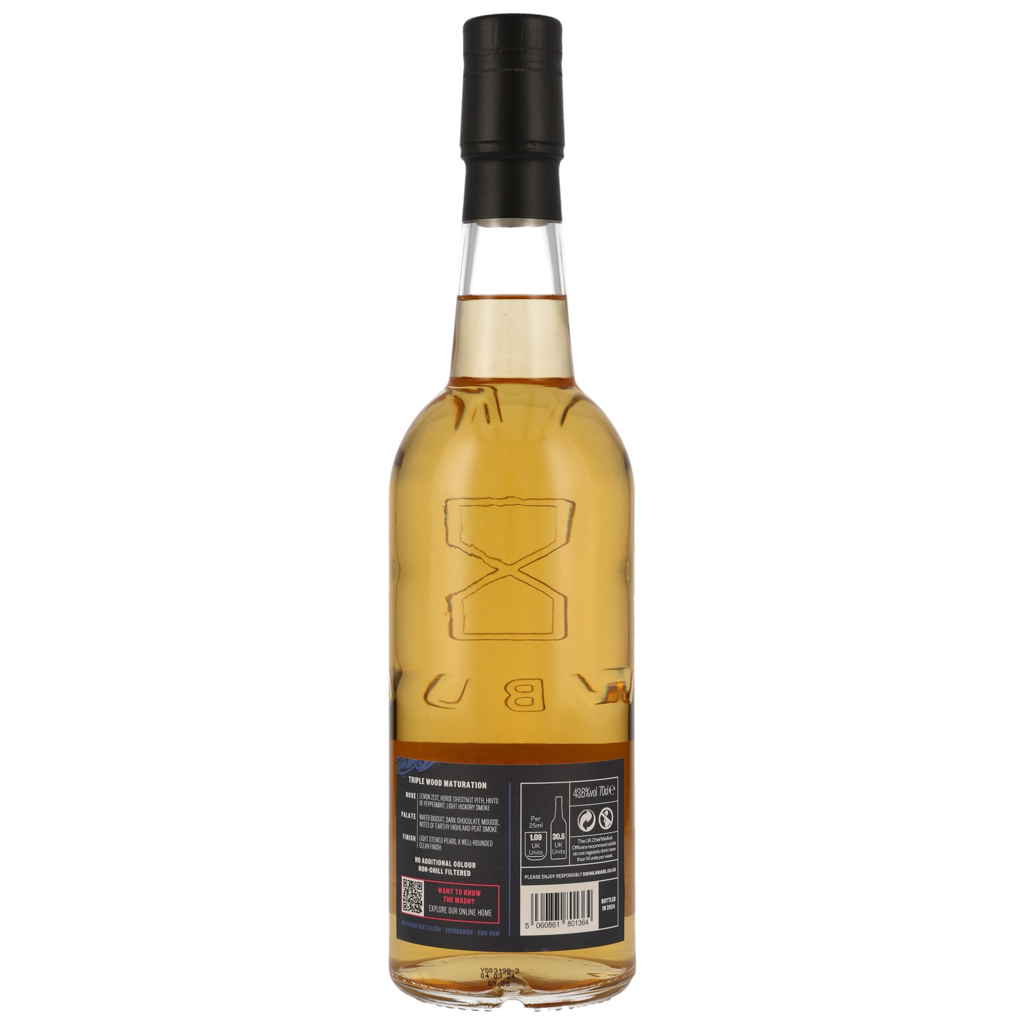 Holyrood Embra Single Malt Scotch Whisky 43,6%