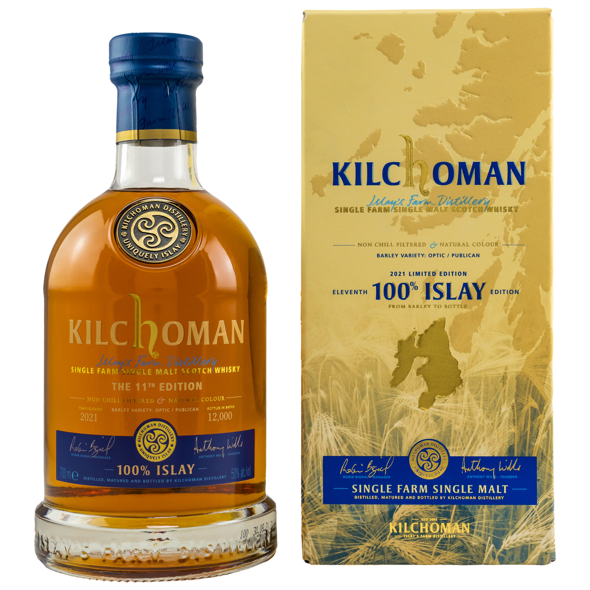 Kilchoman 100% Islay - 11th Edition (2021) 50%