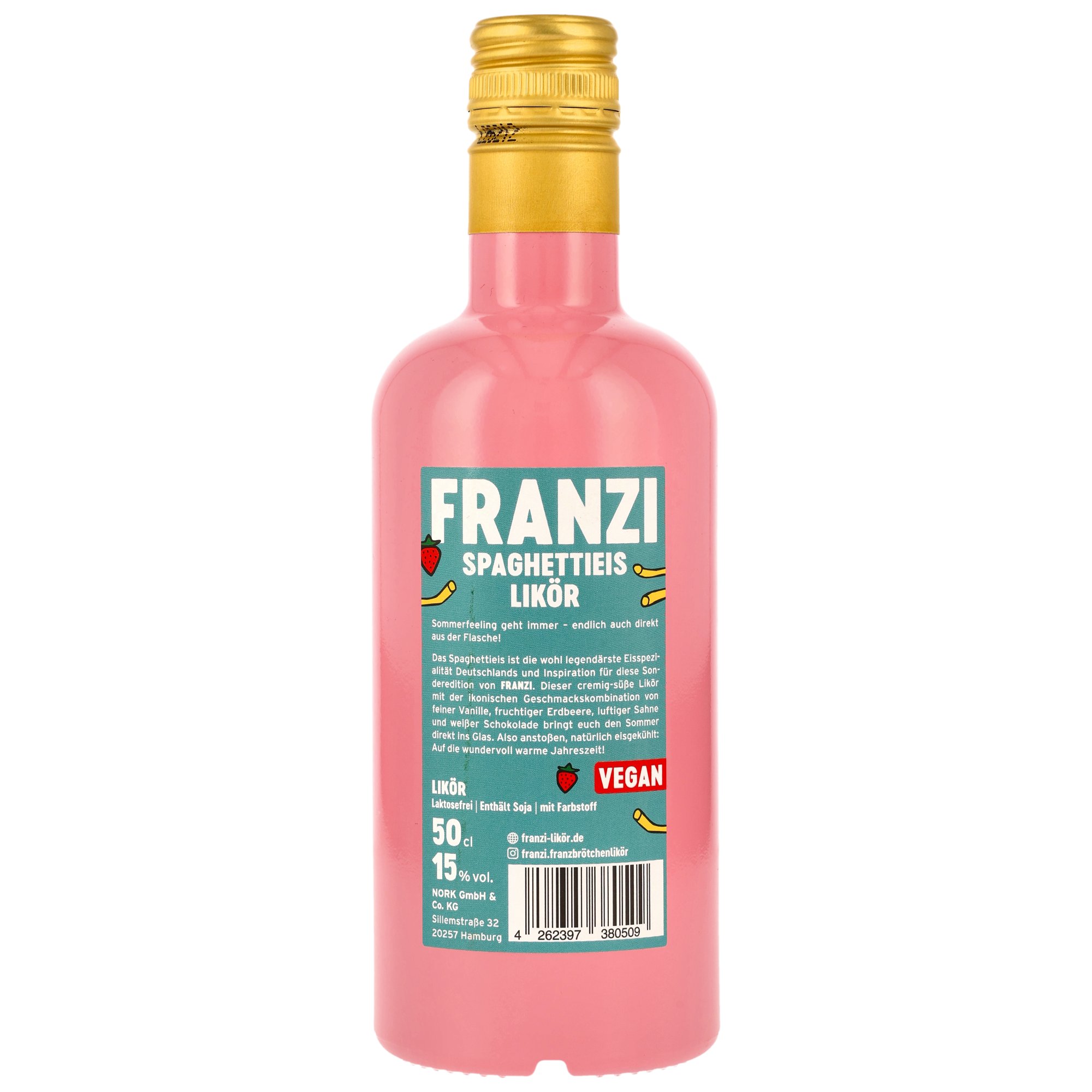 Franzi - Spaghettieis Likör 0,5l.