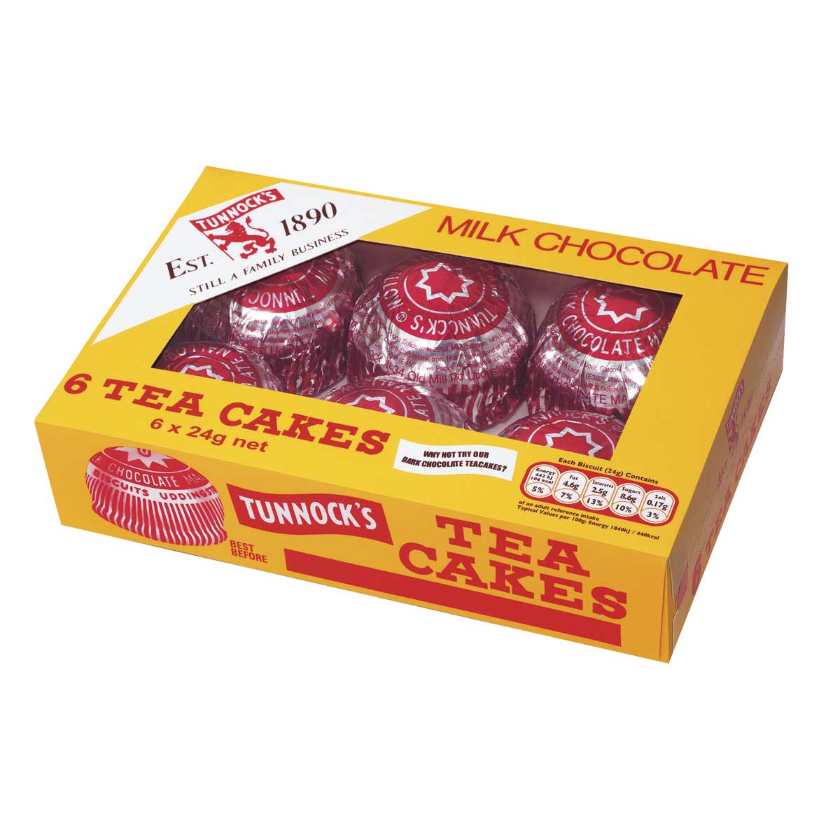 Tunnock´s Tea Cakes 24g - 6er