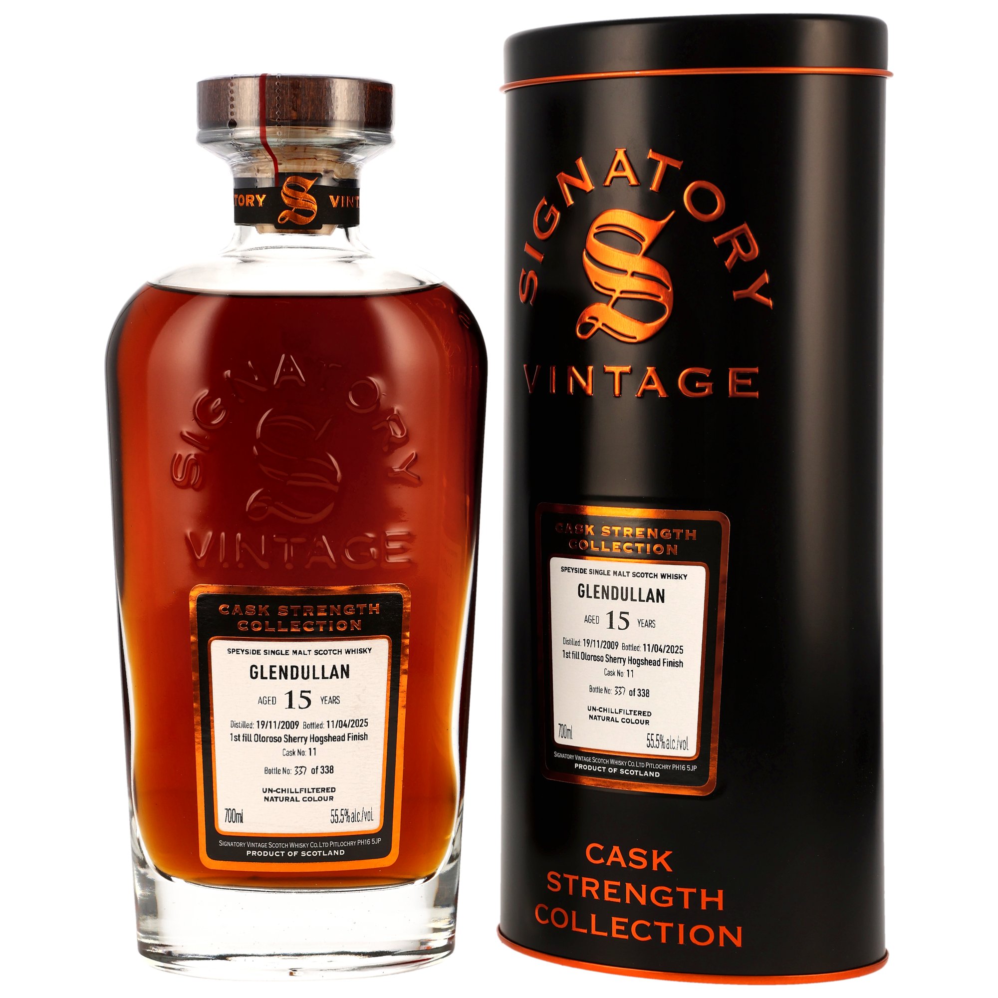 Glendullan 2009/2025 - 15 y.o. - Sig CS 1st Fill Oloroso Sherry Finish #11