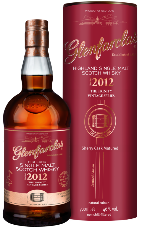 Glenfarclas Vintage 2012 - The Trinity Vintage Series No. 1 · The Sherry Casks - 46%