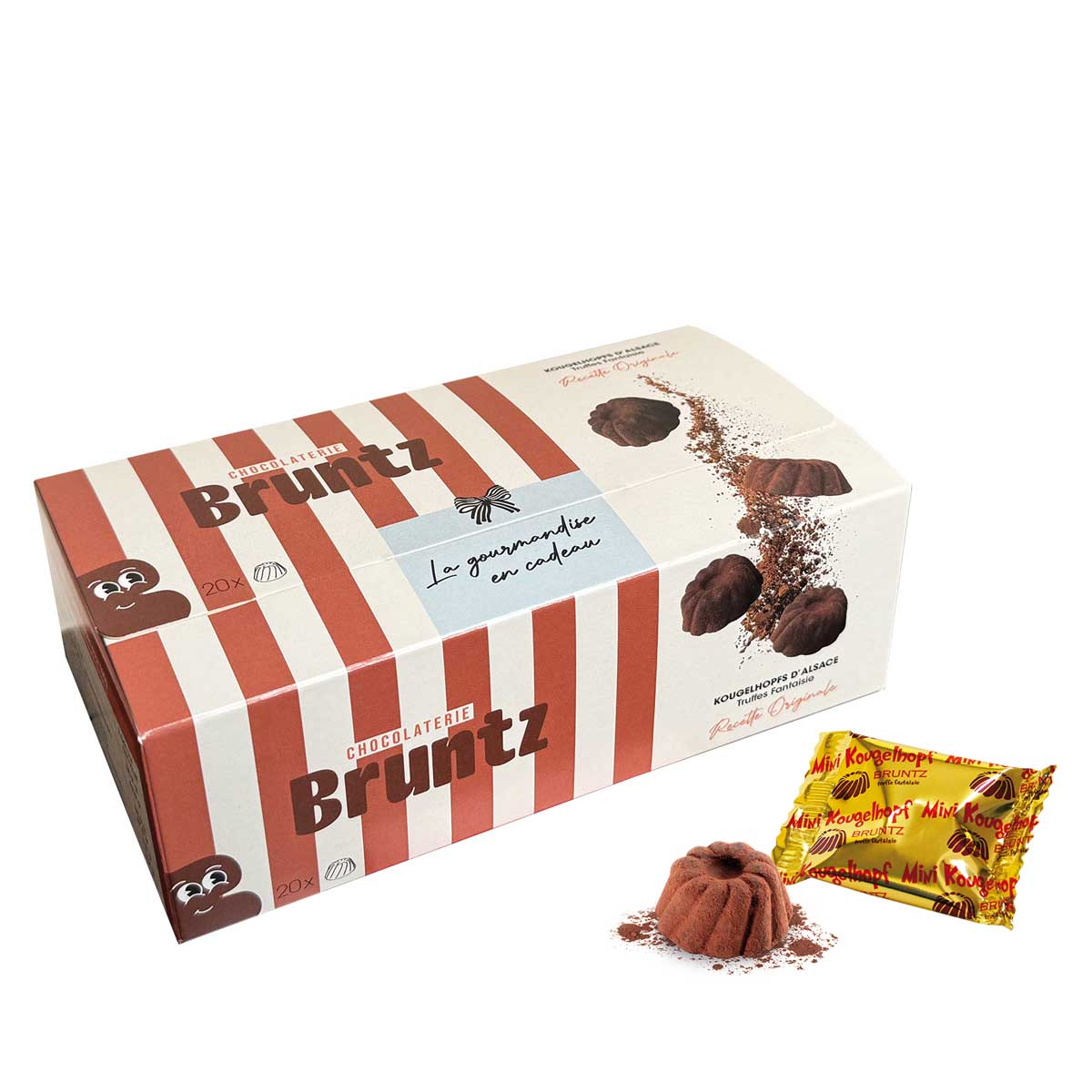 BRUNTZ - Kougelhopf Kakaokonfekt 100g Schachtel