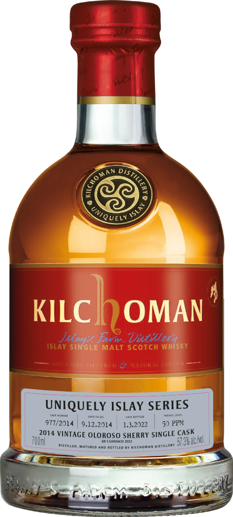Kilchoman Uniquely Islay Series 2014 - Oloroso Sherry 57,3%