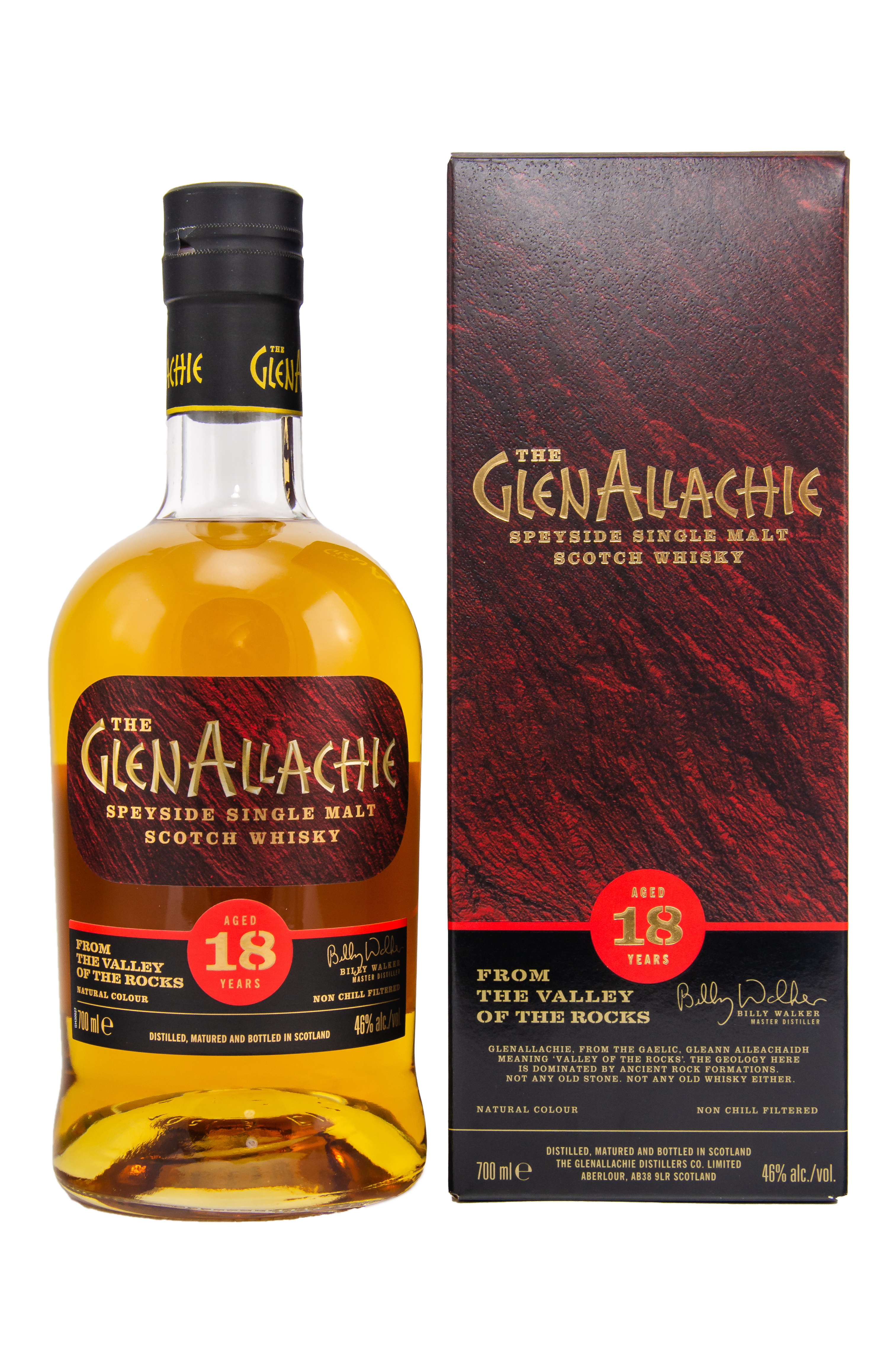 The GlenAllachie 18 y.o. Speyside Single Malt Scotch Whisky 46%