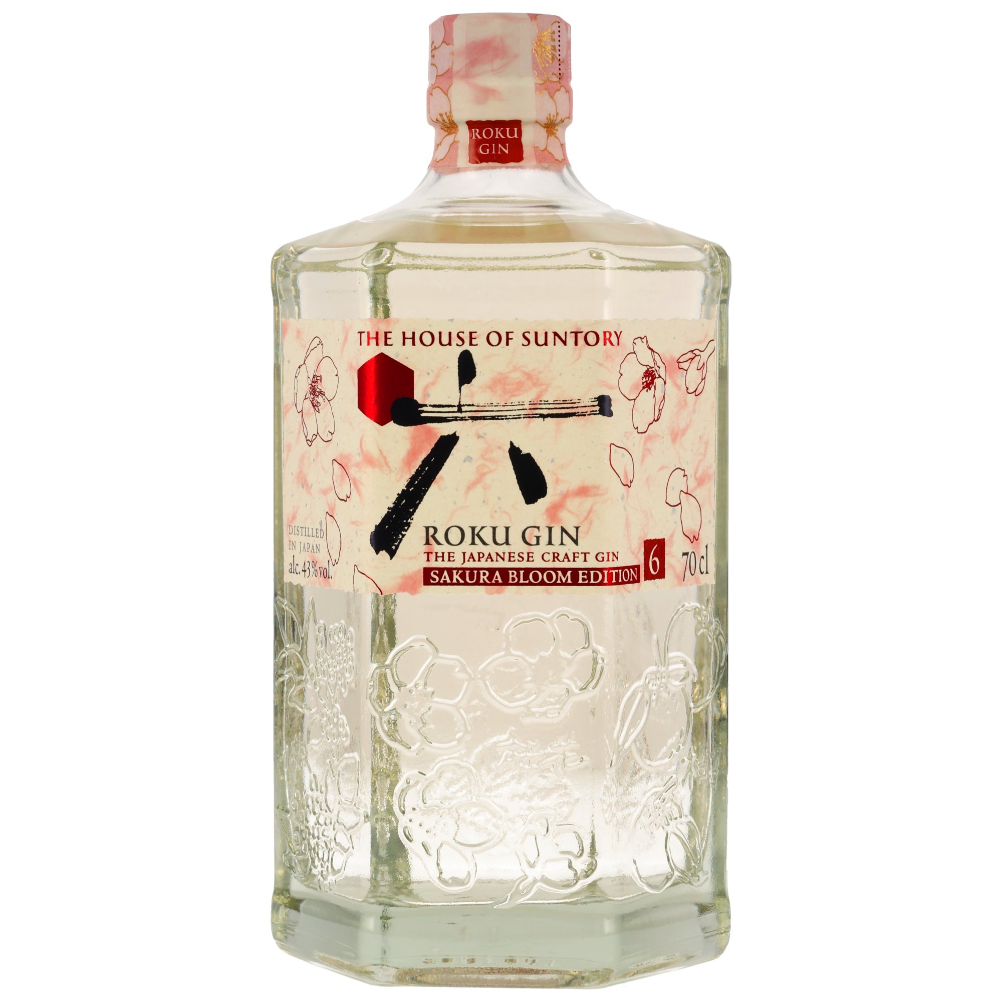 Roku Sakura Bloom Japanese Craft Gin 43%