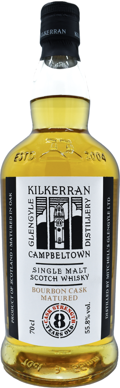 Kilkerran 8y. Bourbon Cask 55,6% Release 2025 - 0,7l.