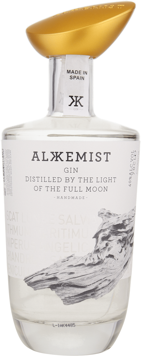 Alkkemist Gin aus Spanien 40% - 0,7l.
