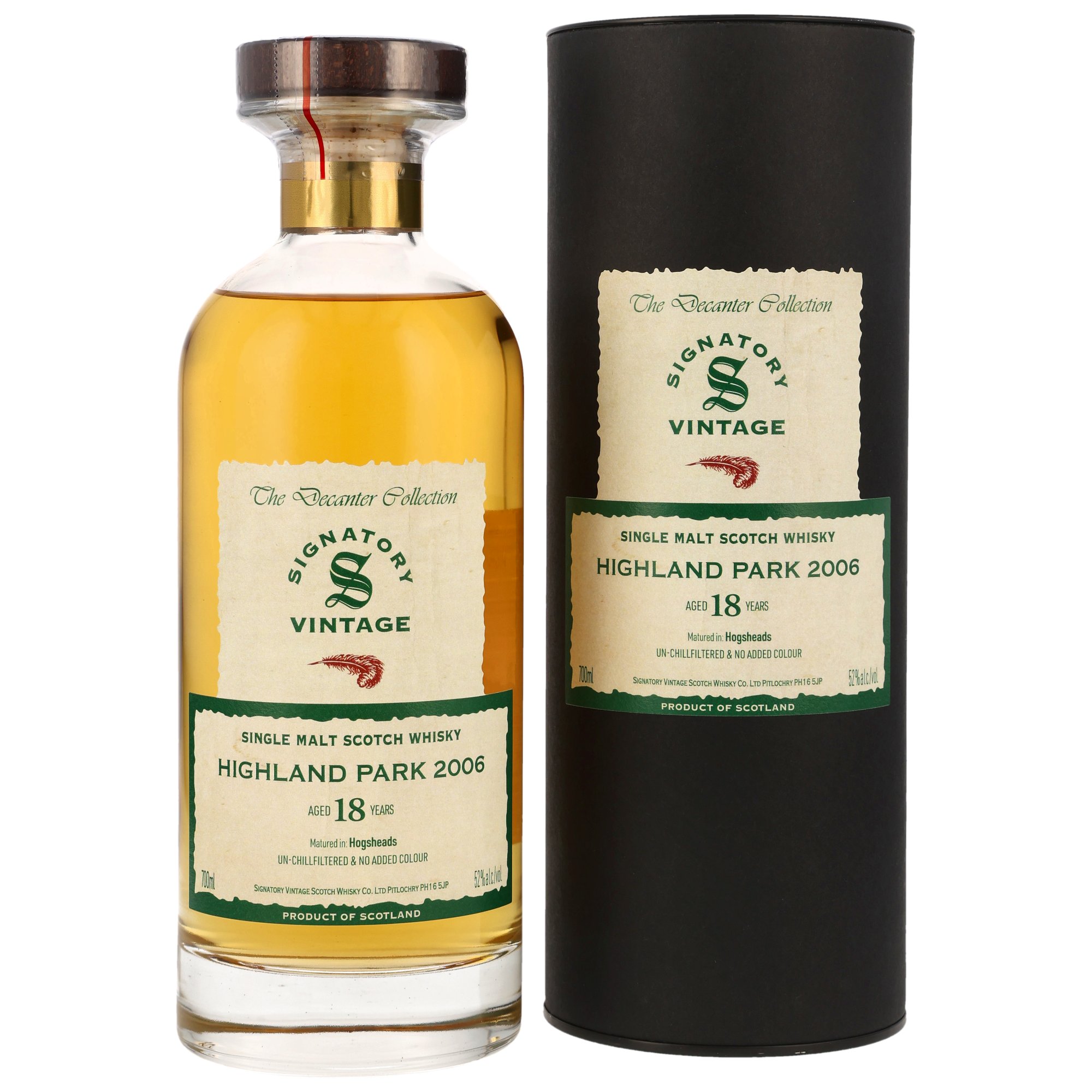 Highland Park 2006/2024 - 18 y.o. - Signatory Ibisco Decanter 52%